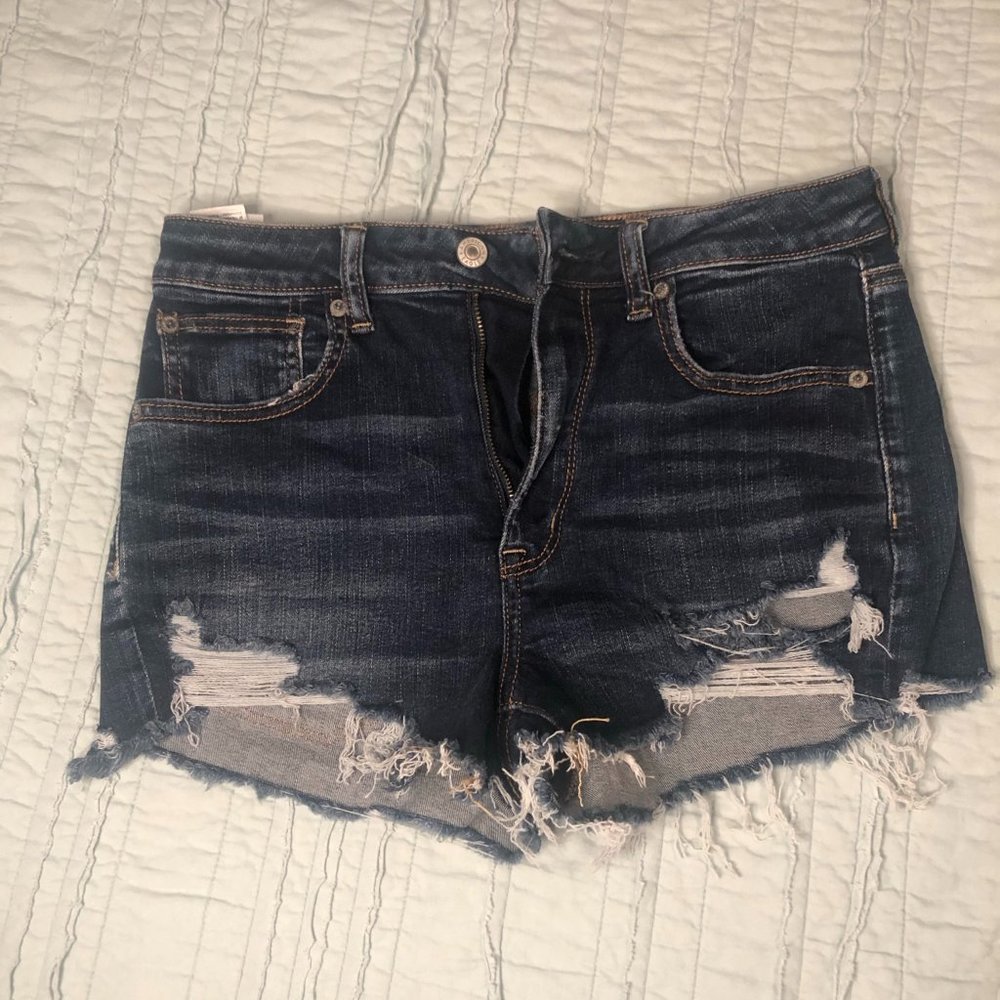 American Eagle Distressed Cutoff Denim Shorts